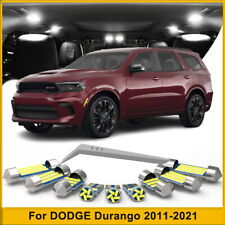 12X For DODGE Durango 2011-2021 White LED Interior Lights Package Kit+TOOL picture