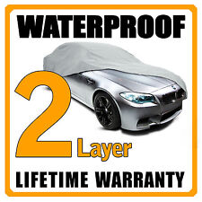 2 Layer Car Cover Breathable Waterproof Layers Outdoor Indoor Fleece Lining Fia picture