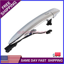 1 Pcs Exterior Door Handle Front Right Side for Nissan Sentra Leaf Silver Tone picture