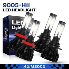 FOR Honda Accord 2008 2009-2017 6000K White LED Headlight High Low Beam Bulb Kit picture