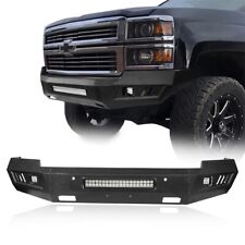 OFF-ROAD TEXTURED FRONT BUMPER BAR REPLACEMENT FIT 14-15 SILVERADO 1500 PICKUP picture