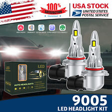 2Pcs 9005(HB3) LED Headlight High Beam Conversion Kit 6000K For Dodge Viper picture