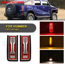 For 2003-2009 Hummer H2 LED Tail Light Rear Turn Signal Brake Reverse Lamp 4-in1 picture