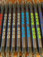 NEW - Set of 2 Dock Rods Fishing Boat Protection Docking (Various Colors) picture