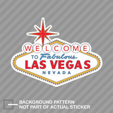 Welcome to Fabulous Las Vegas Sign Sticker Decal Vinyl nevada nv sign picture