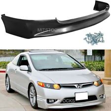 For 06 07 08 2006 2007 2008 Civic 4D Mugen Style ADD-ON Front Bumper Lip Spoiler picture