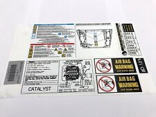 2002-06 MASERATI SPYDER GRANSPORT ENGINE BAY AND INTERIOR DECAL KIT picture
