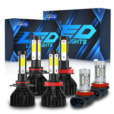 For Ford Taurus X Sedan 4-Door 2008-2009 Combo LED Headlight Fog Light Bulbs picture