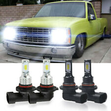 For Chevy Silverado 1994 1995 1996 1997 1998 LED Combo Headlight Kit Bulb 6000K picture