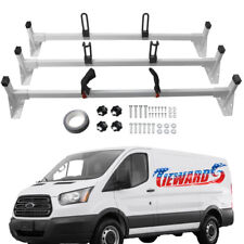 3 Bar Ladder Roof Racks For 2015-2023 Ford Transit 150 250 350 Cargo Van 750 LBS picture