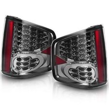 Chrome Smoke LED Tail Lights for 94-04 Chevrolet S10 / GMC Snoma Rear Lamp PAIR picture