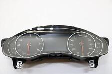 2012 - 2016 AUDI A6 SPEEDOMETER INSTRUMENT CLUSTER 58K MILEAGE OEM 4G8920985N picture