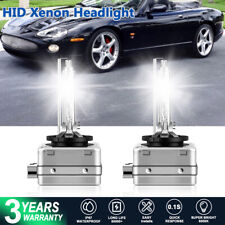 For Jaguar XKR 2003-2011 High/Low Beam HID Headlight Xenon White Bulbs picture