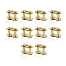 10) GOLD 428 DRIVE CHAIN MASTER LINK FOR ATV MOTORCYCLE QUAD GO KART DIRT BIKE picture