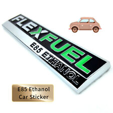 3D Metal Chrome Flex Fuel E85 Ethanol Car Trunk Rear Emblem Badge Decal Sticker picture