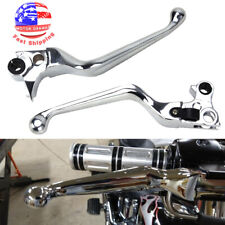 Chrome Hand Levers Clutch Brake Lever For Harley Sportster Heritage Softail Dyna picture