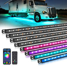MICTUNING N8 RGBW Underglow Light Bars for RVs, Neon Underbody LED Light strips picture