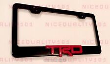 3D TRD Sports Pro Stainless Steel Finished License Plate Frame Rust Free picture