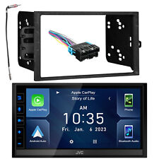 JVC KW-M788BH Double DIN Bluetooth Car Radio with Select 98-Up GM Install Kit picture