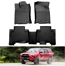 3D All Weather TPE Floor Mats Fit 2014 15 16 17 18 19 20 21-2024 Toyota 4Runner picture