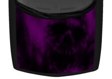Dark Purple Screaming Skeleton Truck Hood Wrap Vinyl Car Graphic Decal 58
