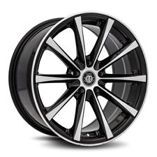 18x8 Curva Concept Wheels style C018 with Black Machine  finish 5x114.3 ET 40  picture