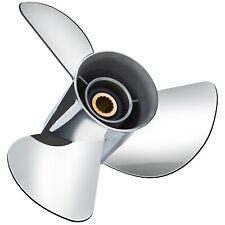 13 x 19 -K Stainless Steel Boat Propeller Fit Yamaha 50-130HP 15 Spline Tooth,RH picture