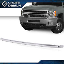 Chrome Hood Molding Trim Moulding Fit For 2011-2014 Chevy Silverado 2500 3500 HD picture