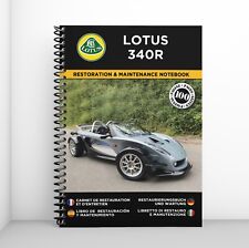 LOTUS 340R : Restoration & Maintenance Notebook -  TO USA picture