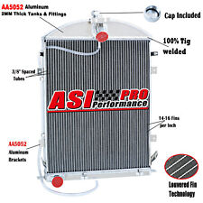 ASI 3-ROW Aluminum Radiator for 1930~1931 Ford Model A/ AA Heavy Duty 3.3L L4 picture
