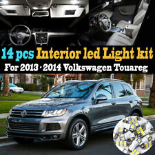 14Pc Super White Car Interior LED Light Kit Package for 2013-2014 VW Touareg picture