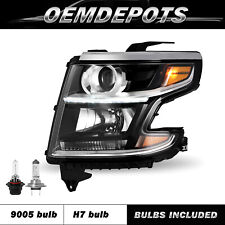 For 2015-2020 Chevy Tahoe Suburban DRL Projector Headlight Driver Side W/ bulb picture
