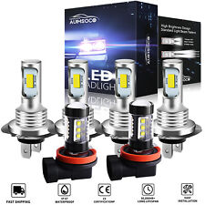For 2011 2012 2013 2014 Hyundai Sonata LED Headlight Bulbs + Fog Light Combo Kit picture