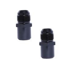2 x Rocker Valve Cover Breather Adaptor For Nissan RB26 Front Hiwowsport Black picture