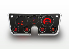 1967-1972 Chevy Truck Digital Dash Panel Red LED Gauges Lifetime Warranty picture