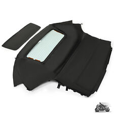 Heated Glass Window Convertible Soft Top For Toyota Mr2 Spyder 2000-2007 Black picture