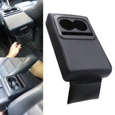 1PC Car Armrest Box Cushion Pad Center Console Cover With Cup Holder Storage picture