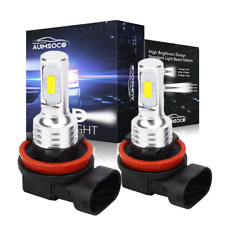 For Mazda RX-8 2004-2011 2Pcs Front H11 LED Headlight Bulbs High Beam Cold White picture