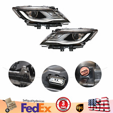 For Lincoln MKC [HID/Xenon] LED DRL Headlights LH + RH 2015 2016 2017 2018 2019 picture
