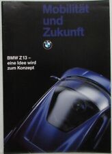 1993 BMW Z13 an Idea Becomes a Concept Sales Brochure - German Text picture