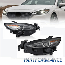 Full LED Headlights For 2019-2021 Mazda 6 Adaptive W/AFS Headlamps Pair LH+RH picture