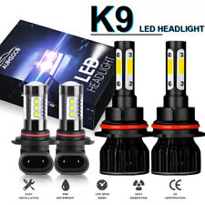 4x 9007 9006 Led Headlights combo For to1997-2000 Ford-150 250 Hi-Low beam Light picture