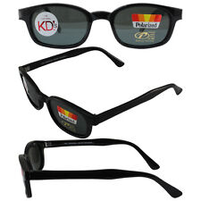 X-KD's SUNGLASSES POLARIZED GREY LENS X-KDs WITH FREE POUCH ORIGINAL KD SHADES picture