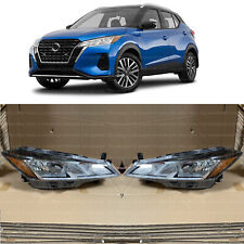 Halogen Headlights Assembly for 2021 2023 Nissan Kicks Driver Passenger Side Set picture