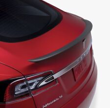 NEW Authentic OEM Tesla Model S Rear Carbon Fiber Spoiler - Mint - 100% Genuine picture