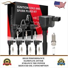 8 Ignition Coils & Iridium Spark Plugs Kit For Audi S8 2016-2017 4.0L 079905110N picture
