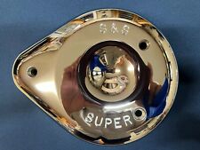 S&S Cycle Notched Teardrop Air Cleaner Cover For Super E & G Carburetors picture