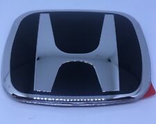 HONDA H EMBLEMS JDM BLACK FOR FRONT GRILLE CIVIC ACCORD CRV ODYSSEY picture