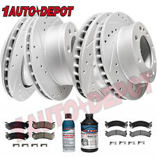 Front Rear Brake Rotors+ Pads Kit for Chevy Silverado Sierra 2500 3500 2001 2010 picture