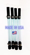 4 Pack Deluxe Fuel Jug Hose Filler Racing Utility Gas Can Kit VP Spout picture